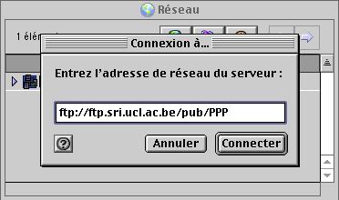 explorateur réseau, url